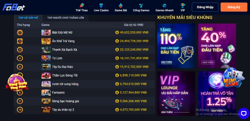 Các ưu điểm vượt trội của nền tảng cá cược fi79 win
