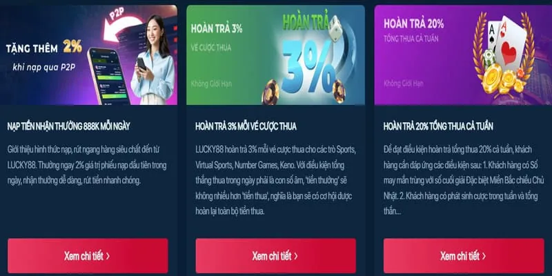 Giao diện hiển thị các loại kèo cược đa dạng tại fi79 win